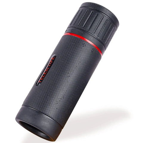 8x21 Mini Monoculars Binoculars With Non Slip Grip Focus Adjustable Telescope For Road Trips Outdoor Adventures Bird Watching Hiking Camping Go-To Compact Lightweight Optical Gear For Everyday Use, black textured body