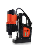 Heavy Duty Magnetic Drill Featuring Adjustable Speed And Forward Reverse Tapping Functions Delivering Smooth Steel Drilling close-up view with control panel