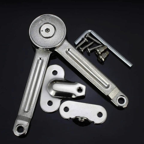 4 Pack Upgraded Cabinet Door Lift Stays For Soft Close Hinges DIY Friendly, Supports Up To 20Kg, hardware with hex key