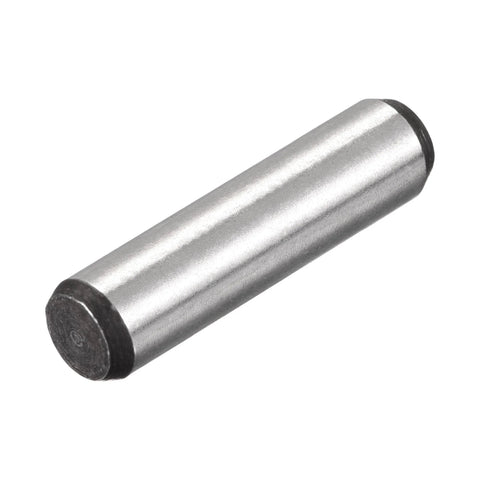 Quarter Inch Dowel Pins, 1 Inch Long, Heat Treated Alloy Steel For Extra Hardness, Bright Finish, Anti Rust, Accurate Alignment