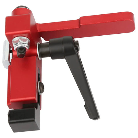 Durable Alloy Steel Type 75 Miter Track Stop for Woodworking Pro Grade Length Limit Device side view