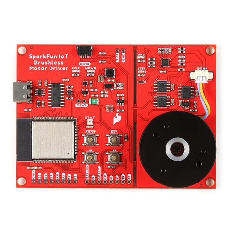 IoT Brushless Motor Driver With ESP32 and TMC6300 three-phase control module