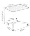 Rock Solid Adjustable Lectern Podium Stand With Expansive Desktop Board Built Tough For Daily Grind Provides Smooth Height Adjustments ergonomic design with dimensions.