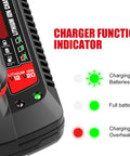 V20 Battery Charger Replacement for Craftsman 20V Max Li Ion Batteries indicator lights showing charge status