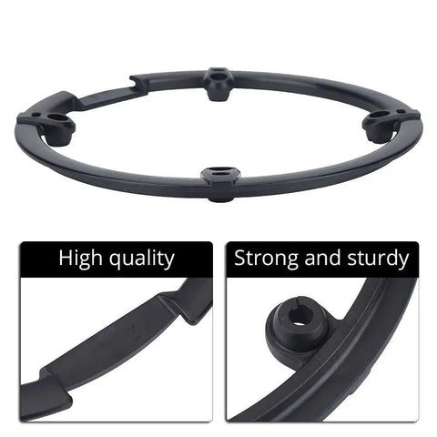 Lightweight Bike Chain Guard for 44T Chain Ring Crankset Protector Cover Chain Wheel Shield Easy Install With Screws and Gaskets