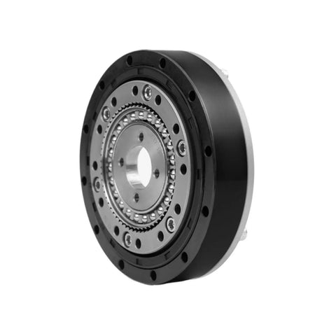 SHD 25 Series Precision Robot Gear Reducer featuring horizontal mounting and 100 to 1 reduction ratio for CNC automation.