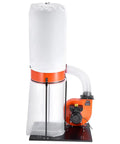 Beast 1100 CFM Dust Collector For Woodworking With 2.5 Micron Vortex Cone 1.5 HP Sawdust Extraction System side view
