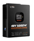 5000W Solar Inverter Charger Workhorse For Home Backup And Off Grid Power 48V DC To 120V AC Pure Sine Wave Parallel Split Phase For 240V