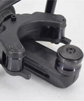 Close-up of the mechanism of the Heavy Duty Hydraulic Rebar Cutter With Knockout Punch Electric Motor for precision cutting.