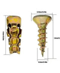Heavy Duty Expansion Screw Set For Cabinets And Walls Easy Install Reinforcement For Tiles Stone Wood Concrete Plasterboard