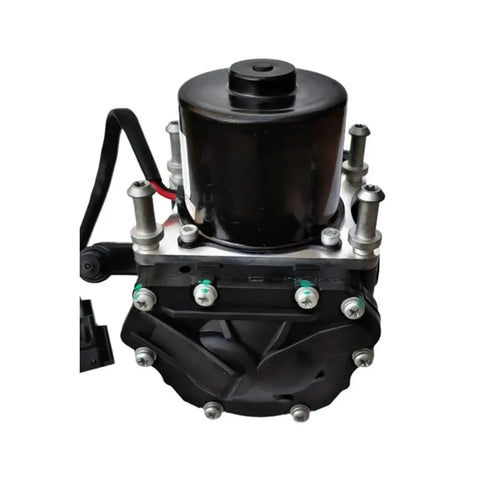 Badass Electric Vacuum Pump Engineered For Ridiculously Smooth Brakes And Guaranteed Manifold Muscle On Byd Tang Qin Song E5 E6 Yuan Ev Plus Rides, black die cast aluminum design.