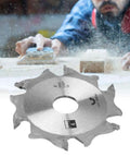 4 Inch Carbide Biscuit Jointer Blade Saw Cutter Heavy Duty Replacement For Plate Joiner Woodworking Tools with clean surface finish.