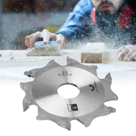 4 Inch Carbide Biscuit Jointer Blade Saw Cutter Heavy Duty Replacement For Plate Joiner Woodworking Tools with clean surface finish.