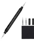 Premium Watch Band Tool Kit For Easy Removal And Installation Of Spring Bar Pins, Stainless Steel Fork Tool With Caps