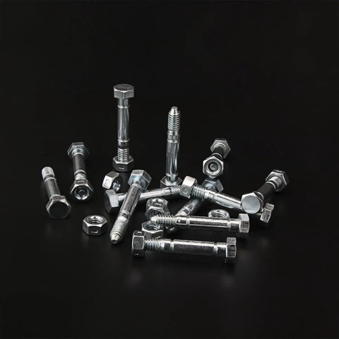 Top Shelf 12 Pack Shear Pin Bolts With Nuts For Ariens Snow Blowers Badass Durability Premium Steel Replacement Hardware 2 1/8 Inch By 5 16 Compatible Pro Series Winter Beater Kit
