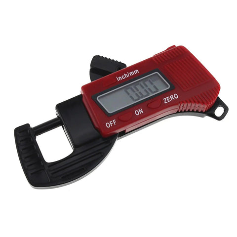 Two Pack Digital Thickness Gauge Caliper Micrometer For Precise Measurement Of Metal And Plastic Thickness Portable Easy Readout On The Go