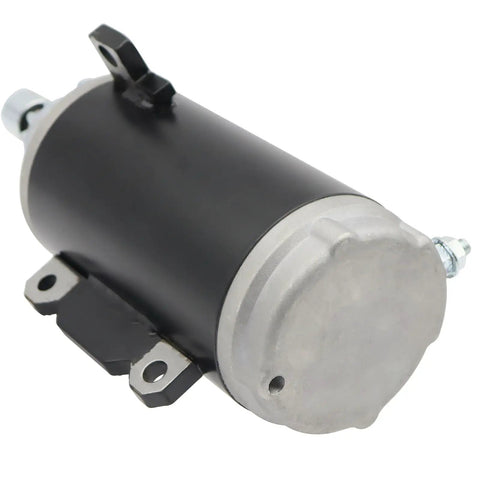 Close-up of Starter With Relay Replacement For Johnson And Evinrude Outboards 85HP To 140HP Fits Evinrude E85 to E140.