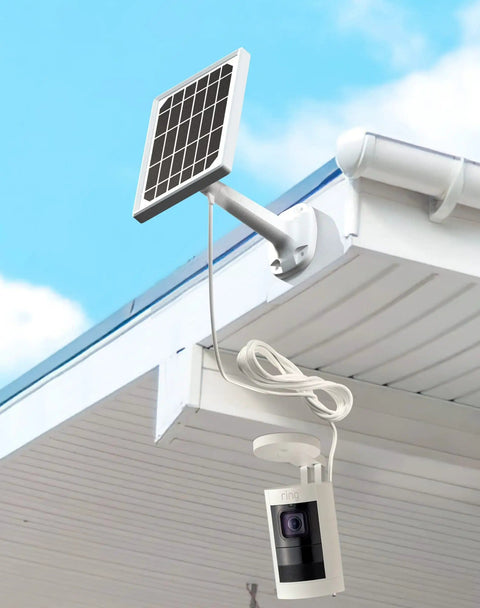 Outdoor Solar Panel Charger For Wireless Security Cameras Weatherproof Battery Backup Power For Stick Up Cam Battery