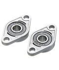 Sick Zinc Alloy Rhombic Flange Bearing Units for 3D Printers with 8mm Bore Size and Easy Installs on Flat Surfaces using Pre Assembled Ball Bearings for Smooth Motion and Value so You can Save Cash getting This 2 Pack because It Is Reliable. 2-pack zinc alloy rhombic flange bearings with 8mm bore for 3D printer linear motion