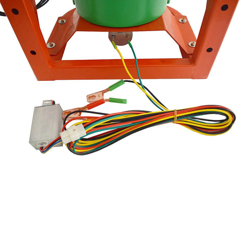 Wiring and electronic components of Electric Fertilizer Spreader For ATV And Tractor, 265Lb Load Capacity, 21.5 Inch Spread