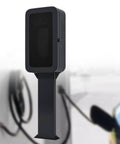 Built Like A Tank Zero Hassle EV Charger Enclosure With Secure Combo Lock And Clean Cable Routing For Tesla Wall Connector, matte black.
