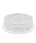 Hardwire Smoke Detector With Nine Volt Battery Backup And No Drama Front Load Door For Straight Swap Install Hush Switch.