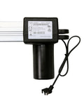 JLDQ-11 Linear Actuator Motor For Electric Sofa Lift Chair And Power Recliner Replacement with plug, side view