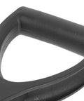 Ergonomic Garden Shovel Grip Handle Replacement, black D-shaped grip, durable material, reduces hand fatigue, ergonomic design