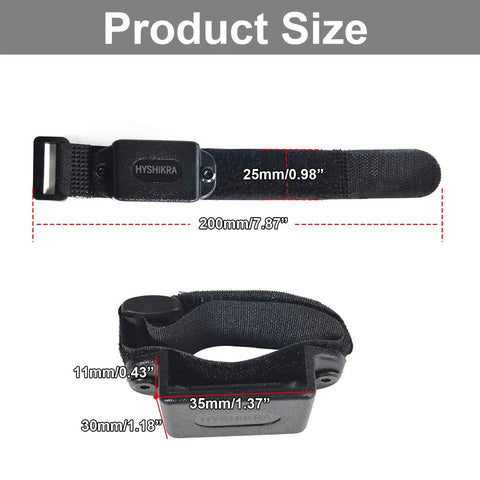 Universal Clip On Two Way Radio Mount For Backpacks And Straps Built For Real Outdoor Grit Heavy Duty Hook And Loop Secures Baofeng Kenwood Motorola Midland Yaesu Walkie Talkies With Belt Clips product size dimensions.