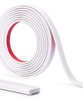 10 Ft Peel And Stick Wall Trim Molding For Edges Borders And Backsplash Tile Edges Flexible Self Adhesive White Easy To Install