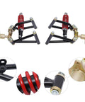 Heavy Duty Front Suspension Arm Assembly Kit For Go Karts And ATVs Upper And Lower Swingarm Suspension Kit image