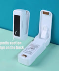 2 Pack Mini Portable Handheld Heat Vacuum Sealer For Plastic Bags And Snack Bags Easy Seal Bag Resealer with magnetic back