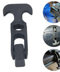 Two Pack Flexible Rubber T Handle Draw Latches With Shock Absorption Easy Install Heavy Duty Door Latch Kit close-up and use examples