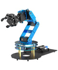Awesome 6DOF Robotic Arm Kit With Six Servos, Arduino Compatible, ESP32 Controller, Bluetooth, PC Software App Control, Claw Gripper, Tutorial Included, Open Source STEM Education Kit, side view