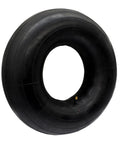 19x7-8 Inner Tube With TR13 Straight Valve Stem for ATV, Go Kart, Lawn Mower, and Snow Blower Rim in side view angle
