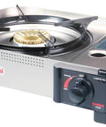 35FW Single Burner Butane Portable Cooktop for Indoor and Outdoor Cooking, 15,000 BTU Brass Burner with Easy Lock Safety feature