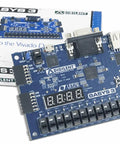 Basys 3 Artix 7 FPGA Trainer Board For Beginners Noob Friendly Learn Digital Logic With 16 Switches, 16 LEDs, 5 User Push Buttons