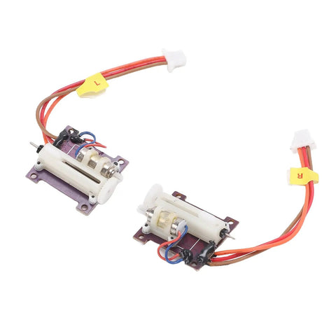 Precision Linear Digital Servo Actuator For Lightweight Rc Airplanes And Drones Featuring Premium Abs Housing Twin Pack close-up view.
