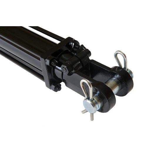 Double Acting Hydraulic Cylinder Tie Rod 2500 PSI Agriculture Standard 2 Inch Bore 16 Inch Stroke 1.125 Inch Rod Diameter