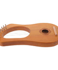 7 String Lyre Harp Kit For Beginners With Lightweight Wooden Body Steel Strings Tuning Wrench Music Sheet Book Scale Stickers And Easy Tuning For Tea Ceremonies And Family Jam Sessions, 7-string wooden body