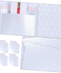 Close-up view of 25 Pack White Bubble Mailers 24x35 Plus 5cm self seal padded envelopes with shockproof bubble lining for secure shipping.