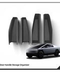 High Quality Abs Door Handle Storage Box For Tesla Cybertruck 2024 Dash Console Organizer Tray showing molded storage pieces.