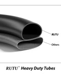 Tough As Nails Inner Tubes For 4.80/4.00-8 Inch Tires With TR87 Angled Valve, thick-walled comparison