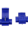 Blue Electrical Tap IDC Insulation Displacement Connector For 18-16 AWG Solid Or Stranded And 14 AWG Stranded, moisture-resistant