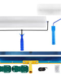 Self Leveling Cement Tools Epoxy Flooring Kit For Concrete Floors Pro Grade Epoxy Paint Roller Set With Spike Shoes