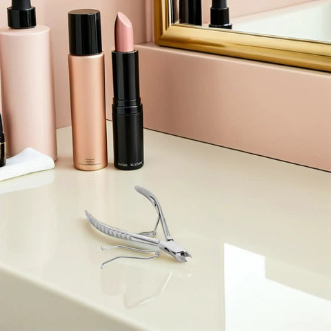Get Those Clippers Fixed Fast With A Cool Spring Repair Kit That Makes Trimming Effortless Again Using Durable Stainless Steel And Tough Plastic Parts For Smooth Silent Operation On Any Manicure Tool. Stainless steel nail clipper spring kit on vanity