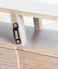 No Sweat Invisible Cabinet Connectors 150 Piece Set Heavy Duty hidden fasteners securing wood panels together
