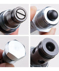 Go-To Pro Grade Auto Lift Lowering Valve Repair Tool Kit With Leakproof Unloading Valve For Handy Car Hoist Maintenance And Safe Pressure Release Compatible With Most Vehicles 72x19mm steel valve
