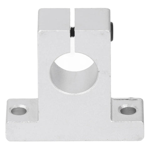Cool 10Pcs SK16 Linear Motion Rail Support Brackets Made From Super Tough Aluminum for smooth 3D printers, close-up view.