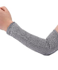 Cut Resistant Arm Sleeves With HPPE Tough As Nails Protection Bite Proof Anti Abrasion Shield For Garden Home And Hiking 45cm